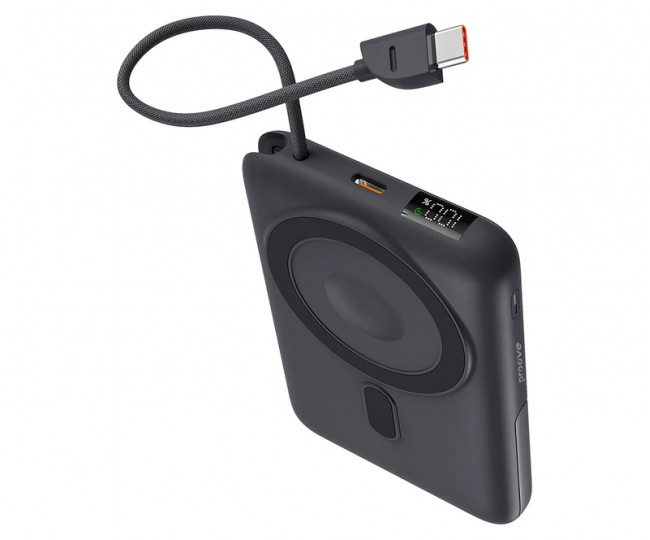 Портативная батарея Proove Moon Rock 2 in 1 22.5W 10000mAh (gray)